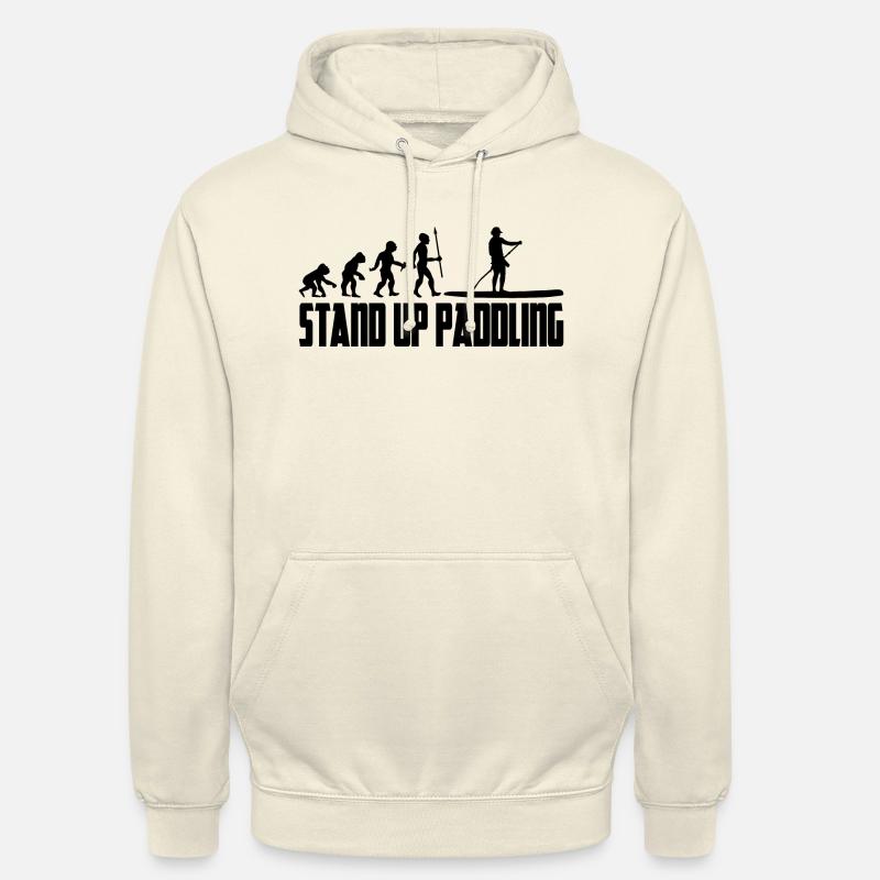 Stand Up Paddle Paddle Stand Up Paddle Evolution SUP - Sweat-shirt à capuche unisexe - vanille
