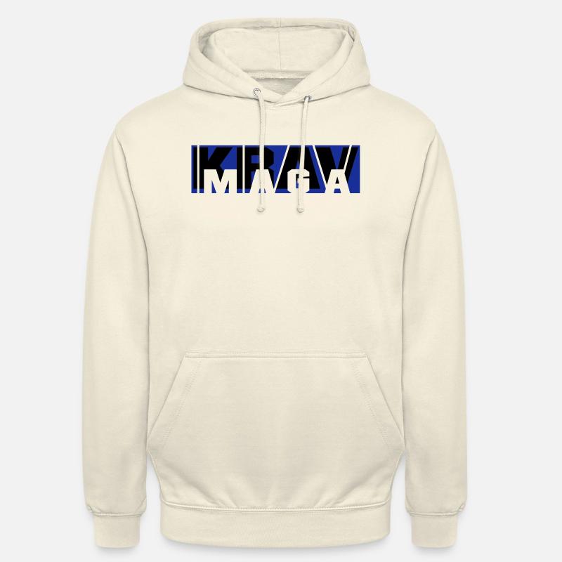 krav_maga_vec_2 de - Unisex Hoodie - Vanille-Milchshake