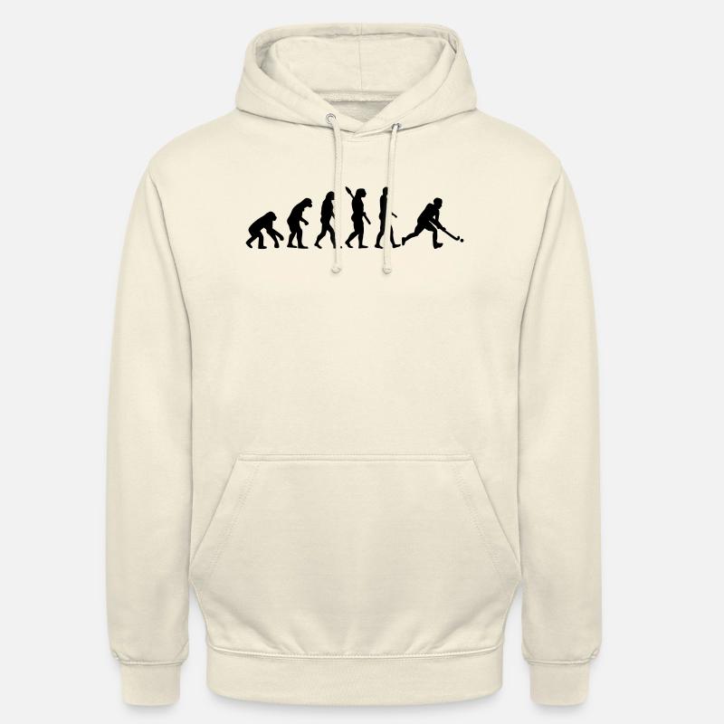 Évolution Hockey - Sweat-shirt à capuche unisexe - vanille