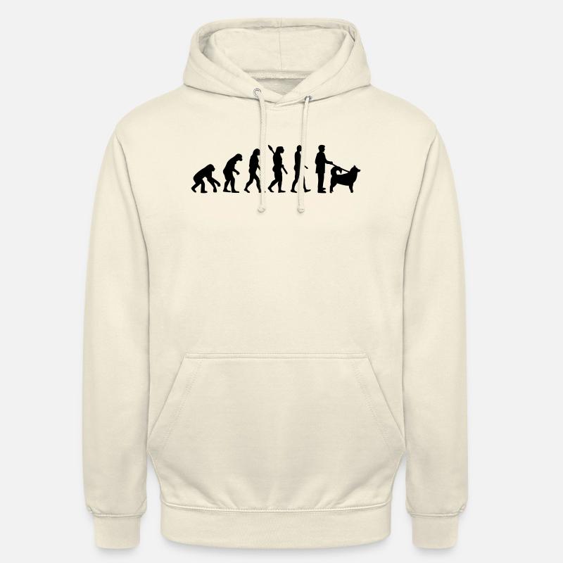 Alaskan Malamute - Sweat-shirt à capuche unisexe - vanille