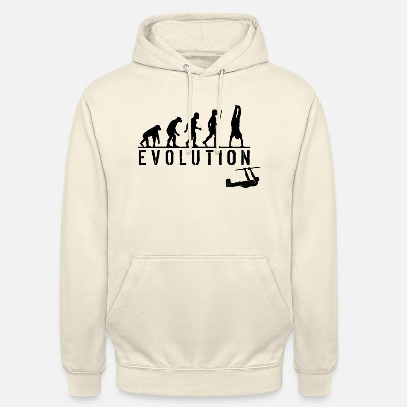 STREET WORKOUT LOGO - EVOLUTION - Unisex Hoodie - Vanille-Milchshake