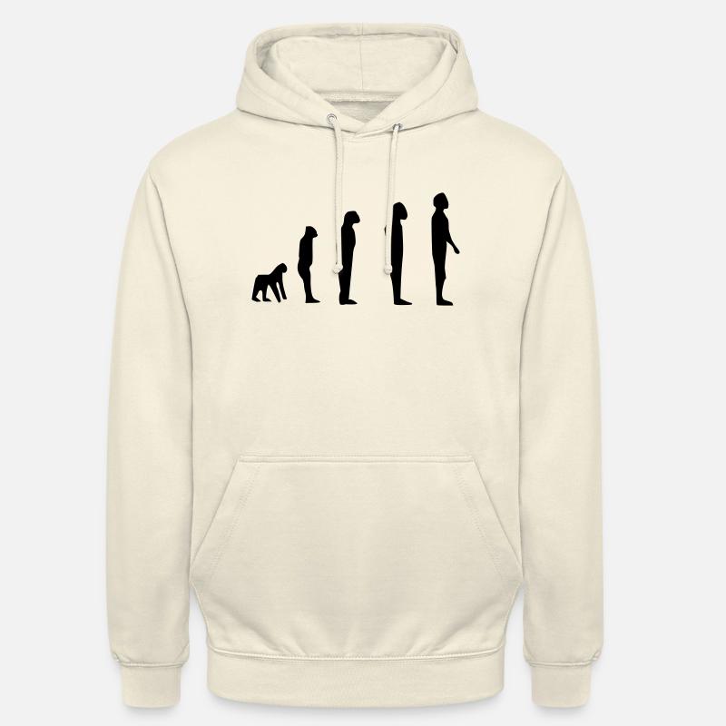 Evolution darwin - Unisex Hoodie - vanilla