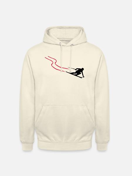 ski - Unisex Hoodie - Vanille-Milchshake
