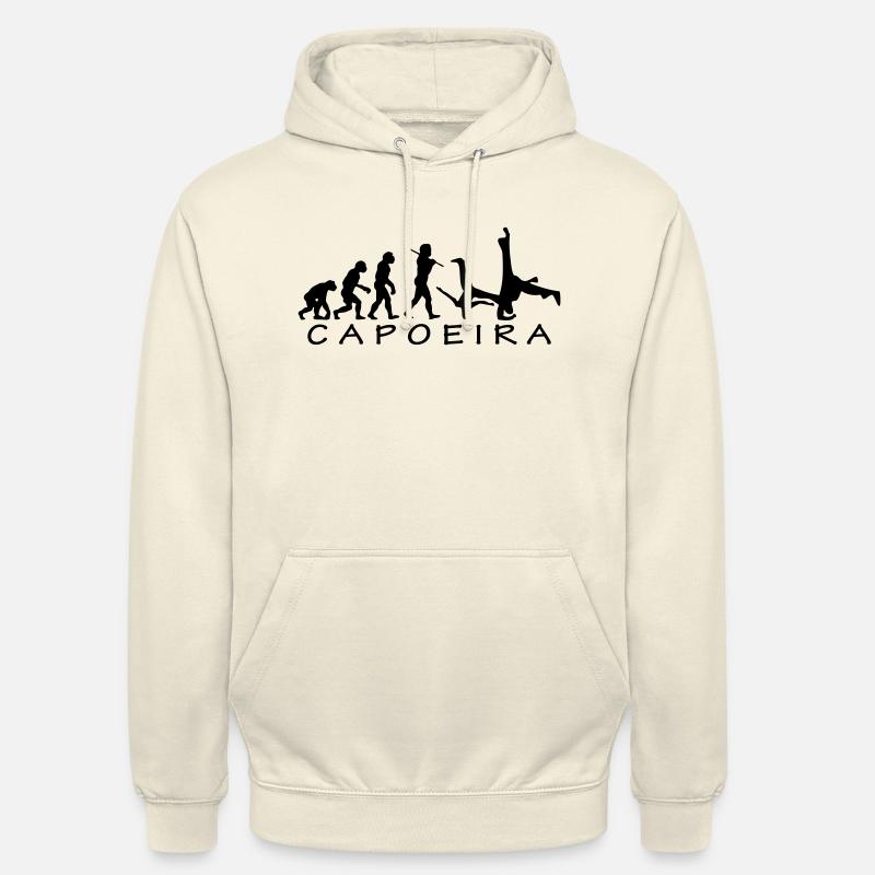 Capoeira Evolution - Sweat-shirt à capuche unisexe - vanille