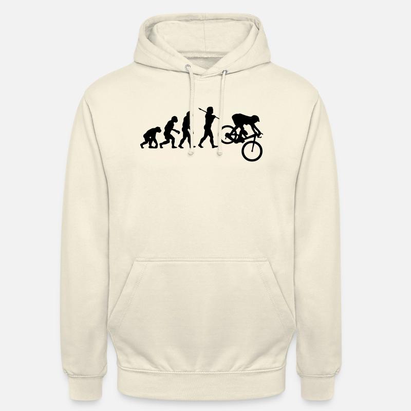 MTB Downhill Evolution - Unisex Hoodie - vanilla