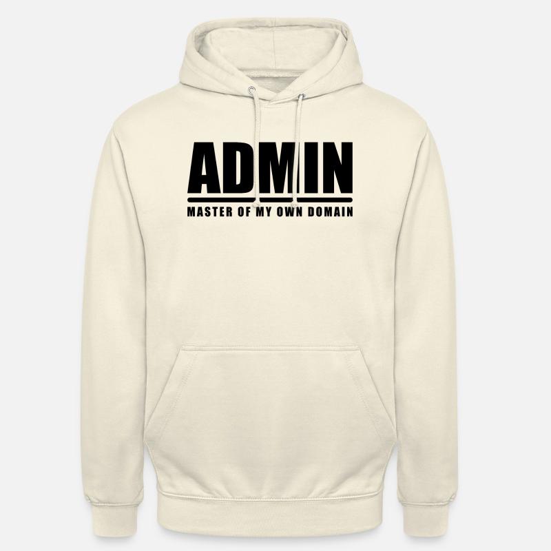 Admin administrator domain master master website Unisex Hoodie