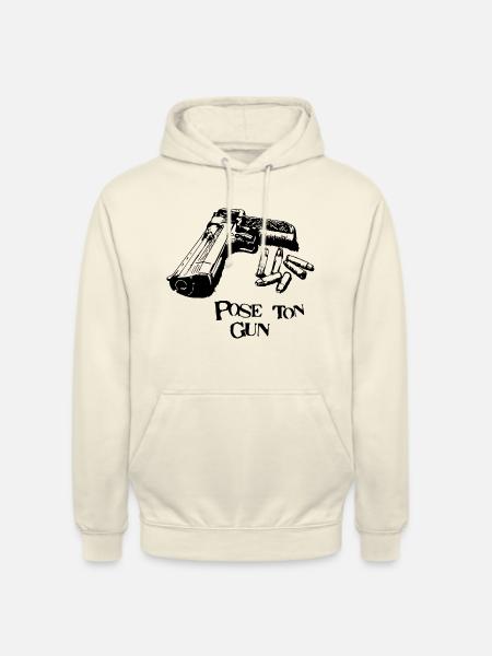 Put your gun NT ... - Unisex Hoodie - vanilla
