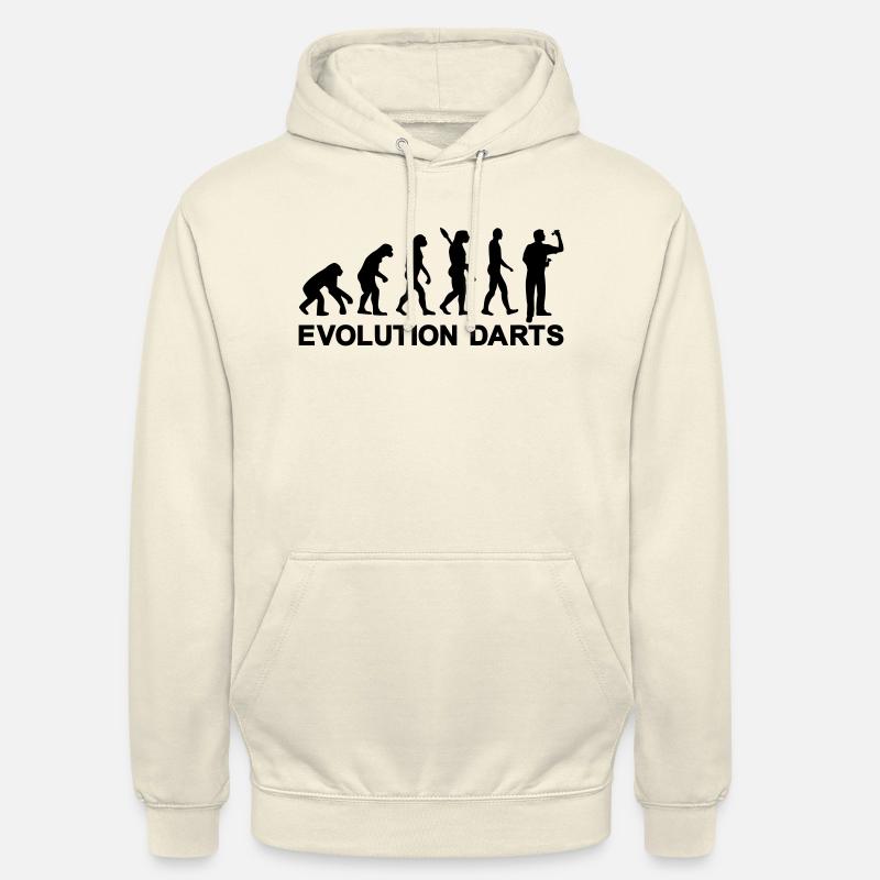 Evolution Darts - Sweat-shirt à capuche unisexe - vanille