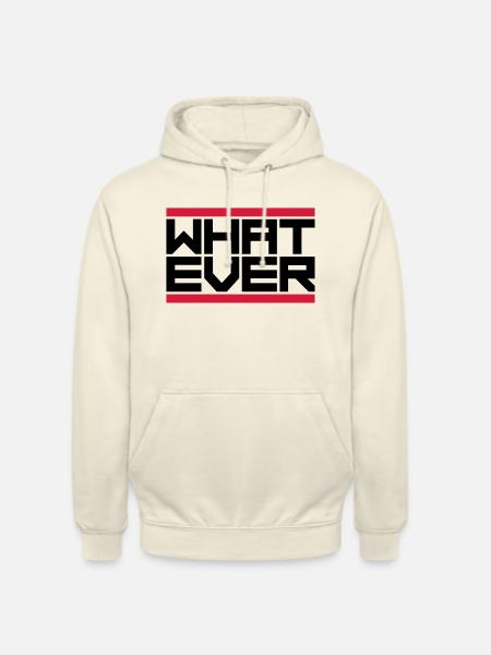 Devise quoi que ce soit - Sweat-shirt à capuche unisexe - vanille