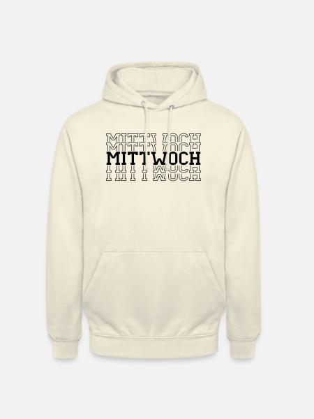 mittwoch - Unisex Hoodie - Vanille-Milchshake
