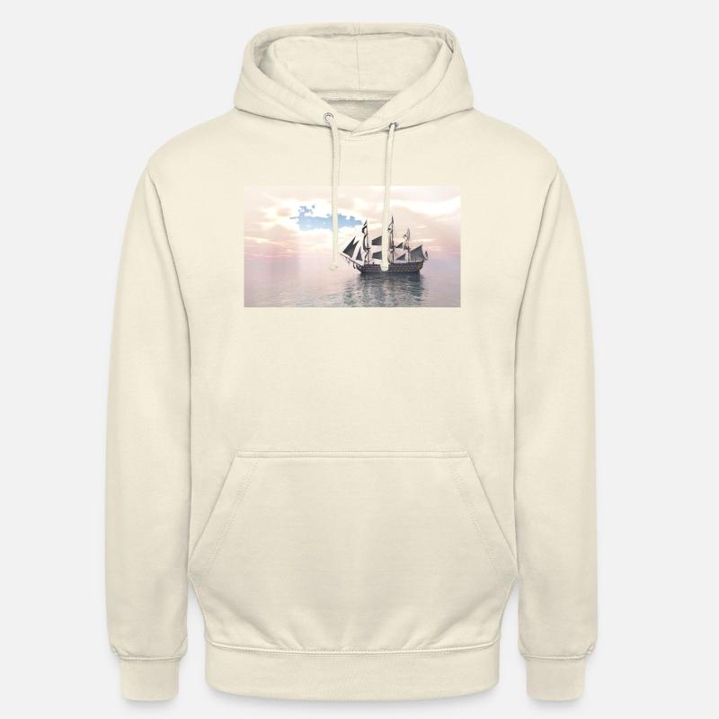 HMS Victory - Sweat-shirt à capuche unisexe - vanille