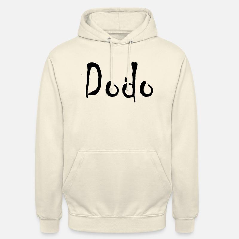 dodo - Sweat-shirt à capuche unisexe - vanille