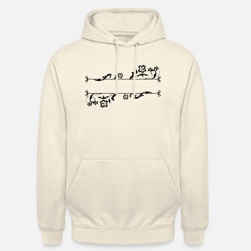 Namen oder Zahlen - Unisex Hoodie - Vanille-Milchshake