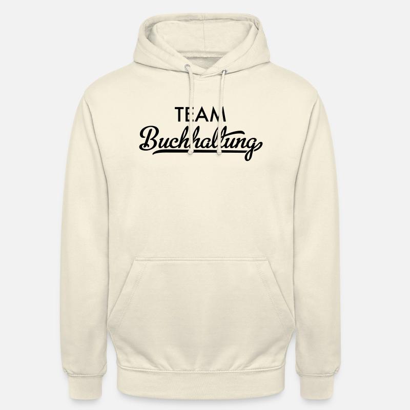 Équipe de comptabilité - Sweat-shirt à capuche unisexe - vanille