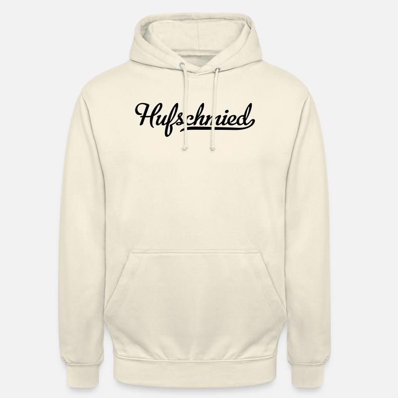 Maréchal-ferrant - Sweat-shirt à capuche unisexe - vanille