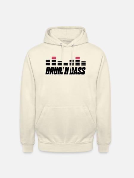 Drum Bass - Unisex Hoodie - vanilla