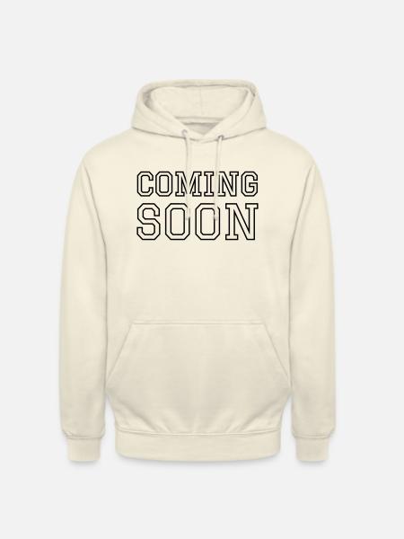 Coming Soon - Unisex Hoodie - Vanille-Milchshake