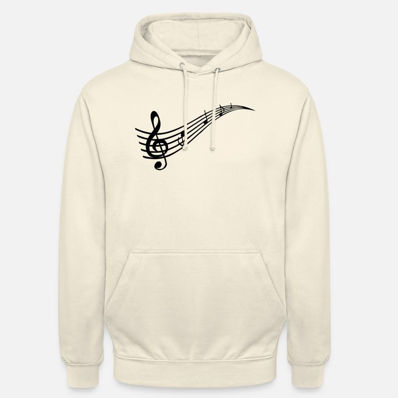 Notation - Sweat-shirt à capuche unisexe - vanille