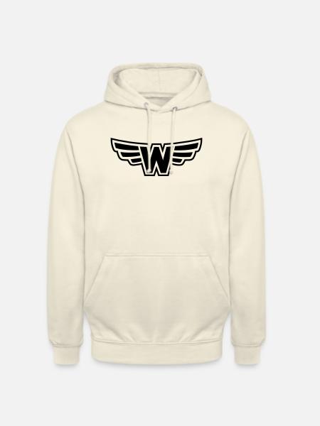 W - Wing - Unisex Hoodie - Vanille-Milchshake