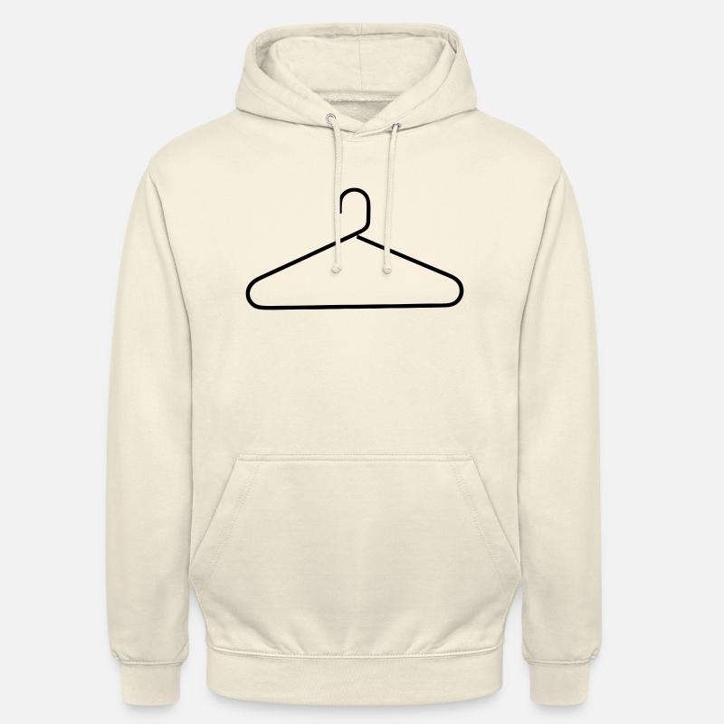 Cintres - Sweat-shirt à capuche unisexe - vanille