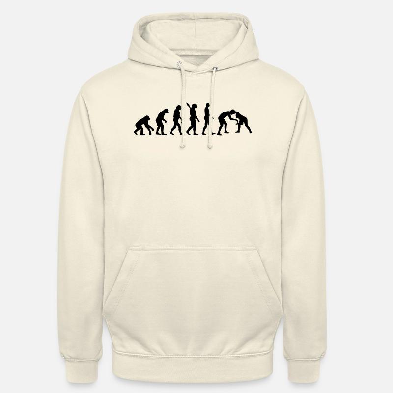 Evolution Ringen - Unisex Hoodie - Vanille-Milchshake