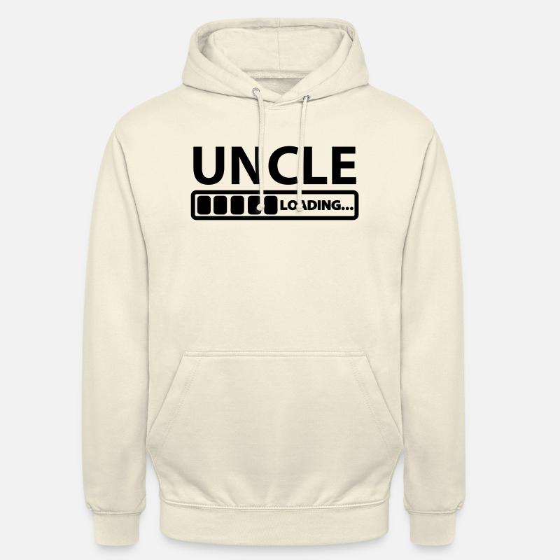 uncle_loading - Sweat-shirt à capuche unisexe - vanille