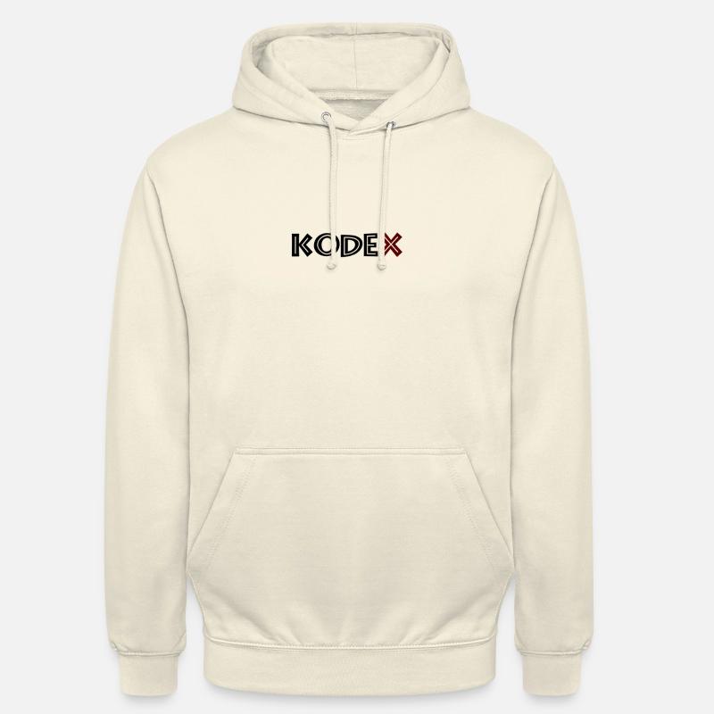Code - Sweat-shirt à capuche unisexe - vanille