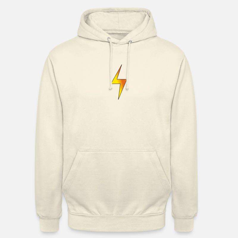 Blitz, Lightning - Unisex Hoodie - Vanille-Milchshake