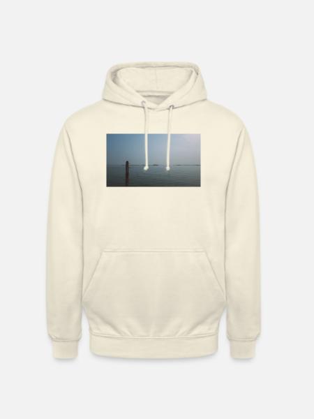 Melancholischer Meerblick - Unisex Hoodie - Vanille-Milchshake