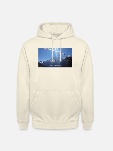 Nepal Annapurna - Unisex Hoodie - Vanille-Milchshake