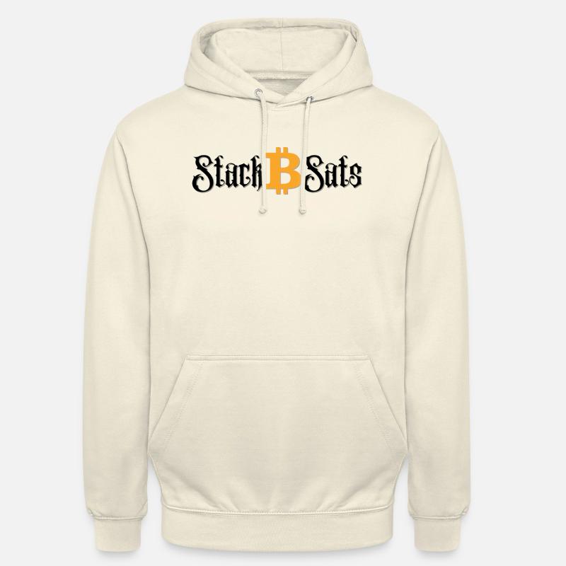 Stack Sats Bitcoin - Unisex Hoodie - Vanille-Milchshake