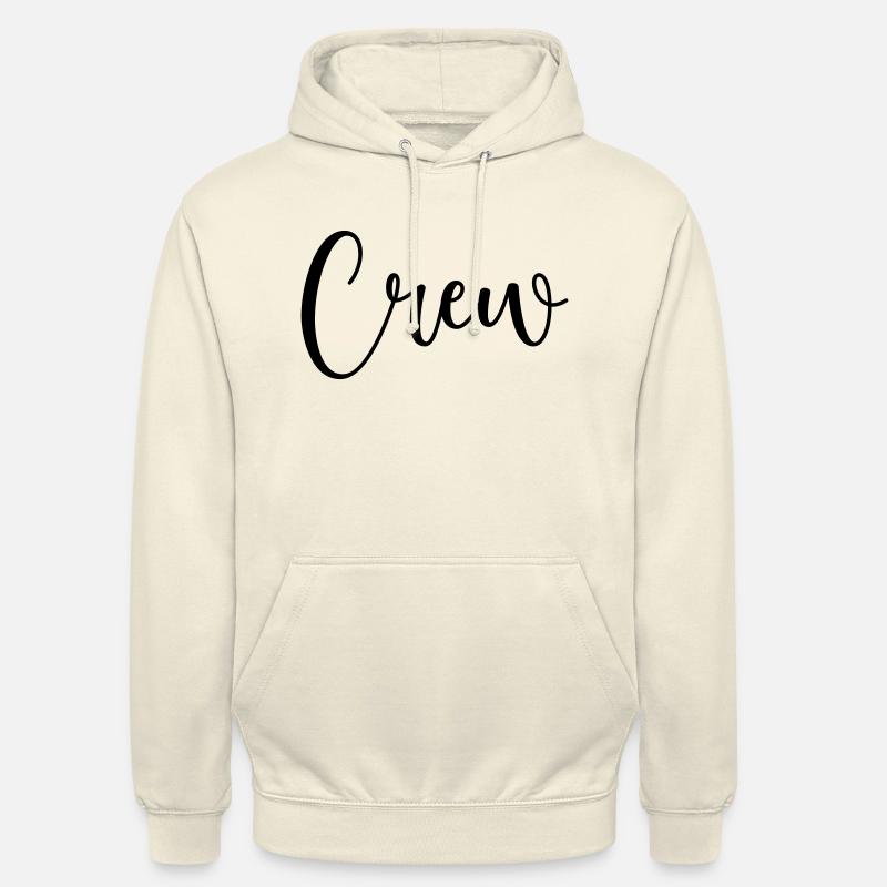 Équipage 1 - Sweat-shirt à capuche unisexe - vanille