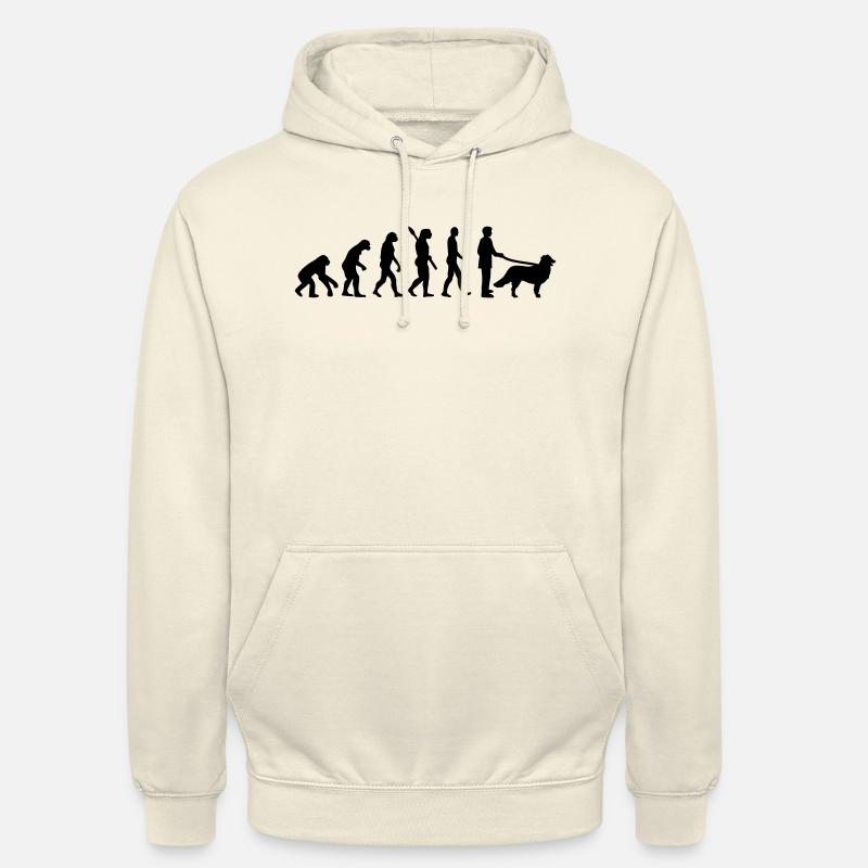 Bernese mountain - Sweat-shirt à capuche unisexe - vanille