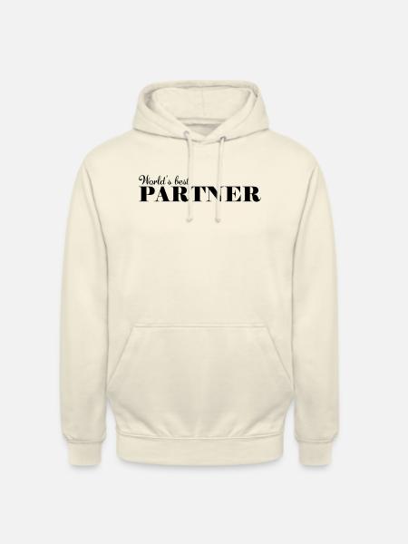 der weltbeste Partner - Unisex Hoodie - Vanille-Milchshake