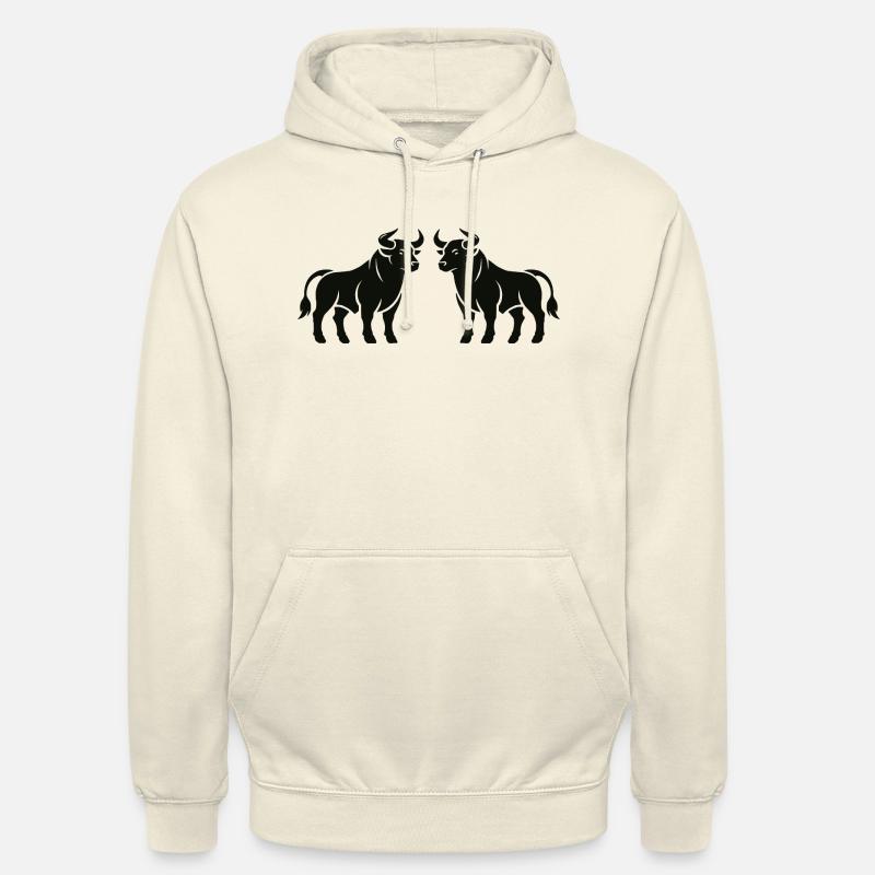 bulls - Unisex Hoodie - vanilla