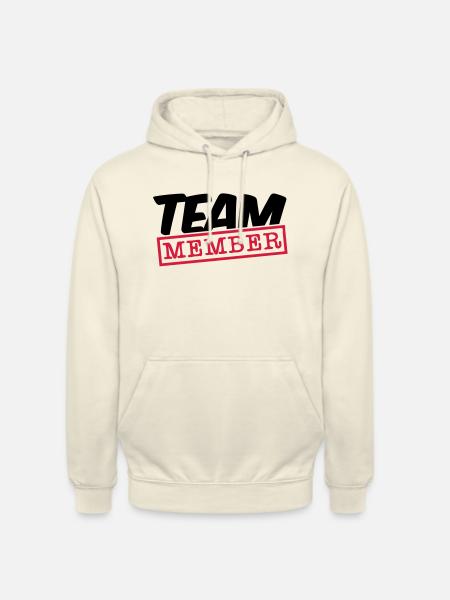 team_member_desn_ts2 - Unisex Hoodie - vanilla