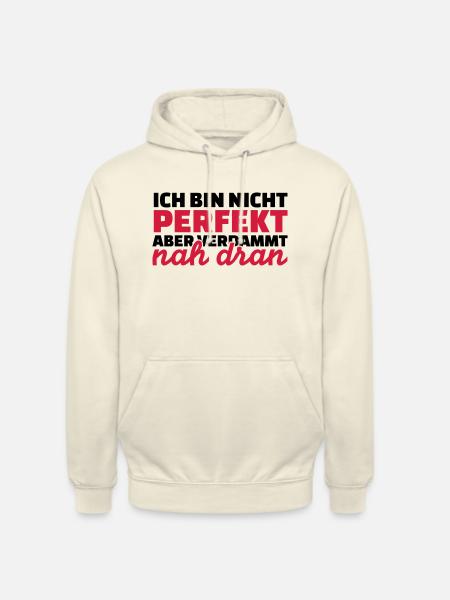 Perfekt - Unisex Hoodie - Vanille-Milchshake