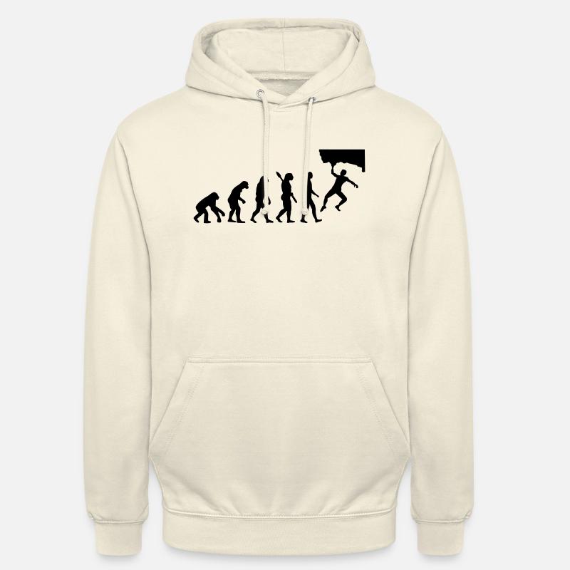 Evolution Bouldering - Unisex Hoodie - vanilla