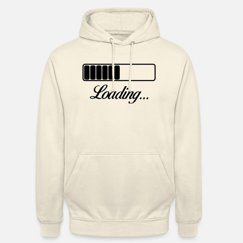 loading - Sweat-shirt à capuche unisexe - vanille