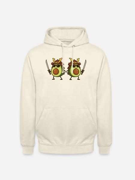avocado samurai 2 - Unisex Hoodie - Vanille-Milchshake