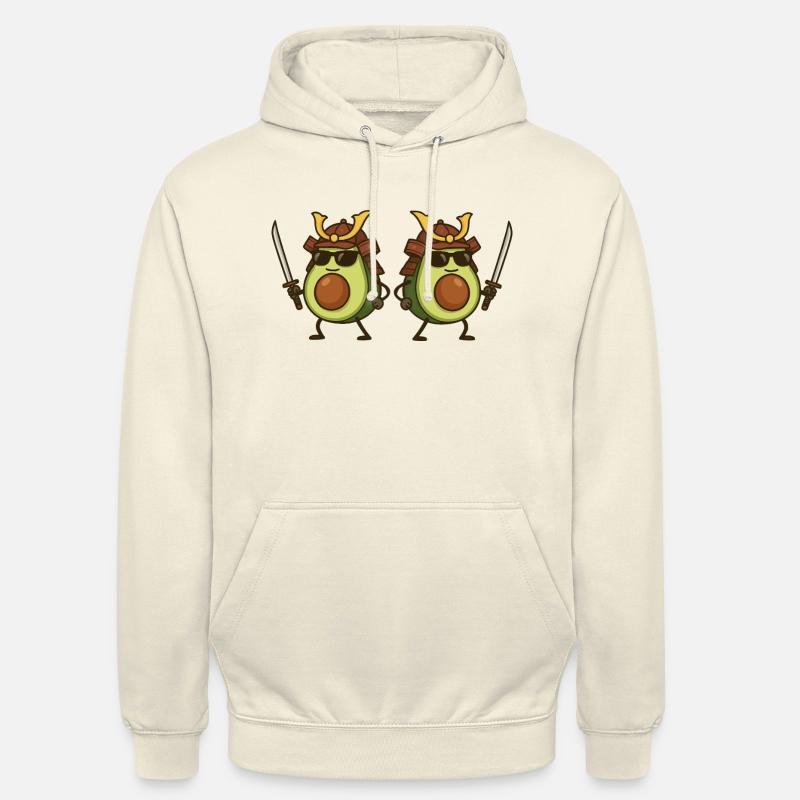 Avocat Samouraï 2 - Sweat-shirt à capuche unisexe - vanille