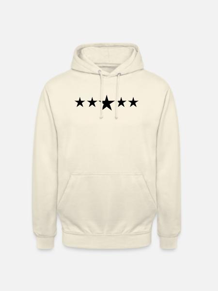 sterne - Unisex Hoodie - Vanille-Milchshake