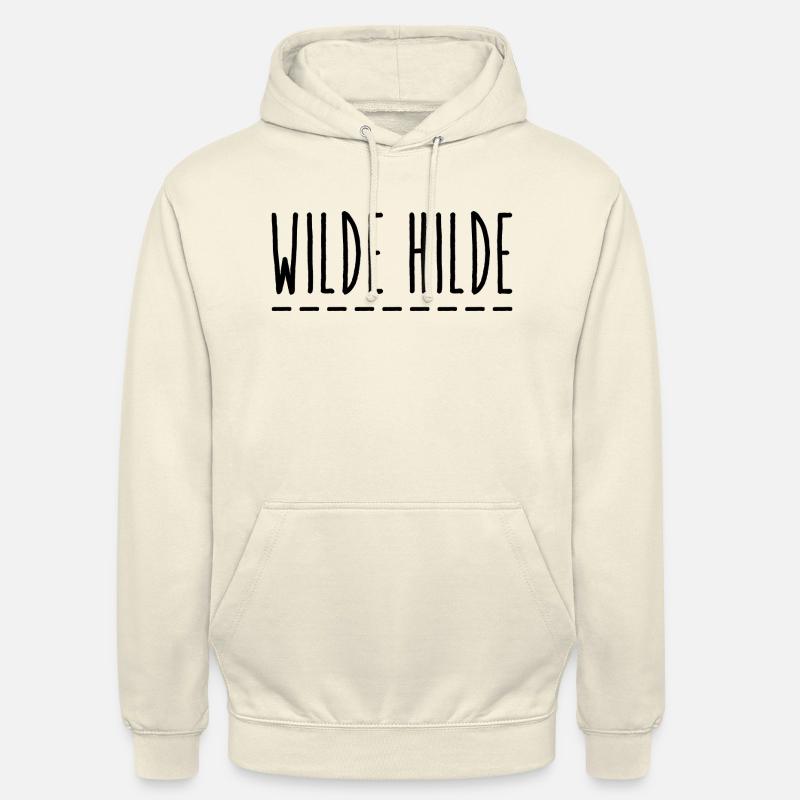 Wilde Hilde - Unisex Hoodie - Vanille-Milchshake