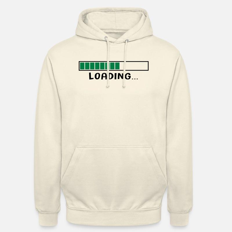 LOADING 4 - Sweat-shirt à capuche unisexe - vanille