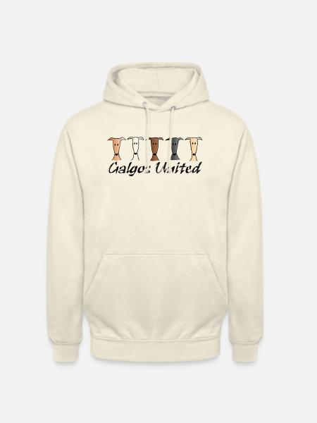 Galgos united - Unisex Hoodie - Vanille-Milchshake