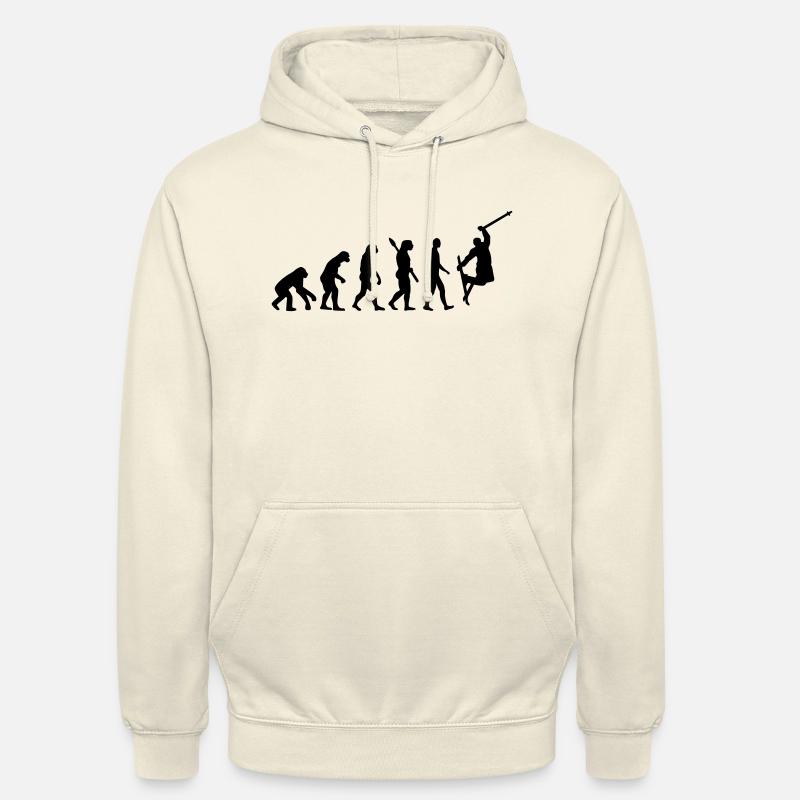 Évolution Ski - Sweat-shirt à capuche unisexe - vanille