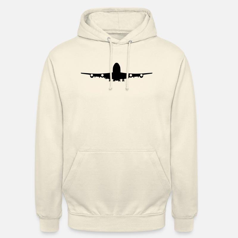 Flugzeug - Unisex Hoodie - Vanille-Milchshake