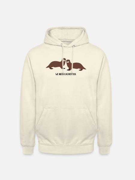 We need eachotter - Unisex Hoodie - Vanille-Milchshake