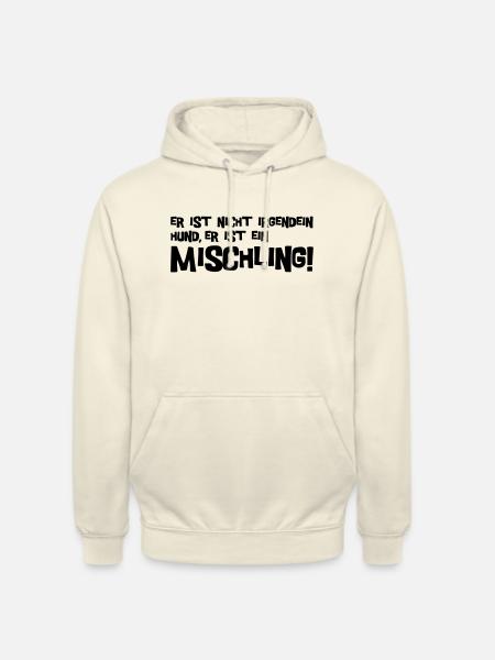 Mischling Text - Unisex Hoodie - Vanille-Milchshake
