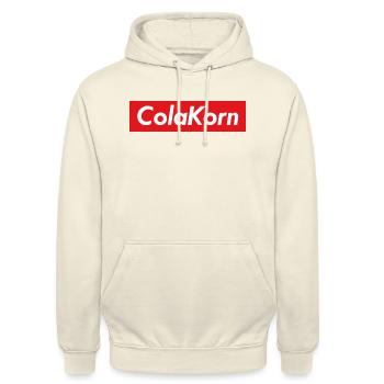 Cola Korn - Unisex Hoodie - Vanille-Milchshake - Vorne - Alina (178cm) & Michal (187cm)